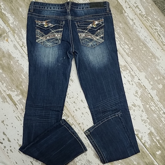 Rue21 Jeans Twentyone Black Sparkly Jeans Poshmark